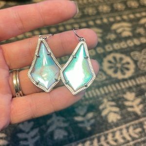 Kendra Scott iridescent earrings